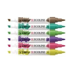 Talens Ecoline Duotip Marker Botanical Set 7 Talens Ecoline Duotip Marker Botanical Set -Copic Shop TalensEcolineDuotipMarkerBotanicalSet 1
