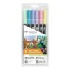 Tombow® Tombow ABT Dual 6 Brush Pen Sets -Copic Shop TombowABTDual6BrushPenSets
