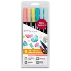 Tombow® Tombow ABT Dual 6 Brush Pen Sets -Copic Shop TombowABTDual6BrushPenSets 5