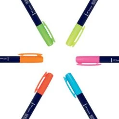 Tombow® Tombow Fudenosuke Colour Brush Pen Neon Set -Copic Shop TombowFudenosukeColourBrushPenNeonSet 2