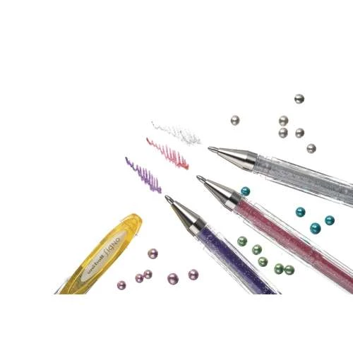 Uni-Ball Signo UM120SP Glitter 8 Gel Pen Set 4 Uni-Ball Signo UM120SP Glitter 8 Gel Pen Set - Image 2