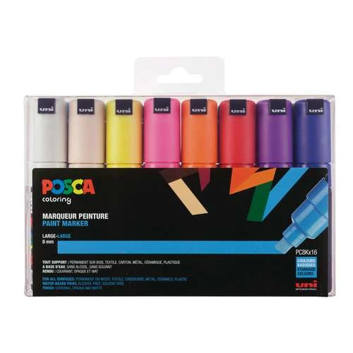 Uni Posca PC-8K Marker Sets 4 Uni Posca PC-8K Marker Sets - Image 2