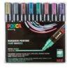 Uni Posca PC5M Marker Metallic Set 1 Uni Posca PC5M Marker Metallic Set -Copic Shop UniPoscaPC5MMarkerMetallicSet