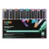 Uni Posca PC8K Marker Metallic Set -Copic Shop UniPoscaPC8KMarkerMetallicSet