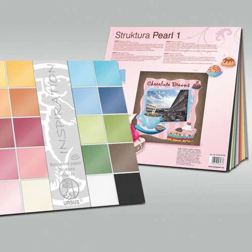 Ursus Struktura Pearl Scrapbook Paper Assortments 3 Ursus Struktura Pearl Scrapbook Paper Assortments