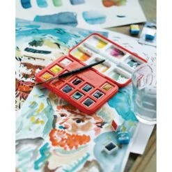 Van Gogh | Watercolour Pocket Box Special Edition — 12 Half Pans 12 Van Gogh | Watercolour Pocket Box Special Edition — 12 Half Pans -Copic Shop VanGogh7CWatercolourPocketBoxspecialeditionE2809412halfpans 4