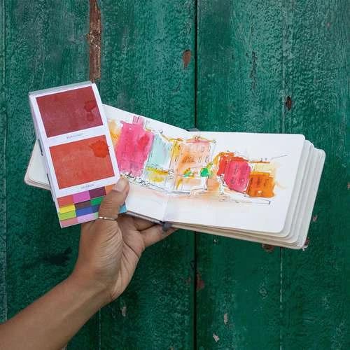 Viviva Colorsheets Watercolour Spring Set 6 Viviva Colorsheets Watercolour Spring Set - Image 4