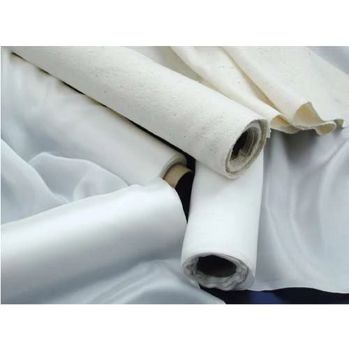 White Pongé Silk 3 White Pongé Silk