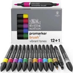 Winsor & Newton 12 BrushMarker Sets 11 Winsor & Newton 12 BrushMarker Sets -Copic Shop Winsor26amp3BNewton12BrushMarkerSets 3