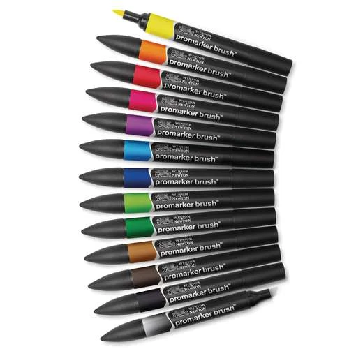 Winsor & Newton 12 BrushMarker Sets 7 Winsor & Newton 12 BrushMarker Sets - Image 5