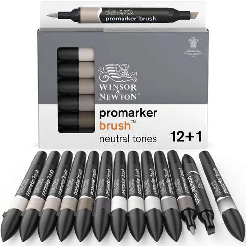 Winsor & Newton 12 BrushMarker Sets 3 Winsor & Newton 12 BrushMarker Sets