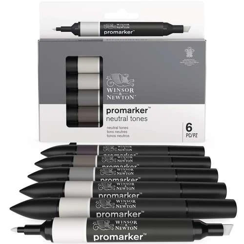 Winsor & Newton 6 Promarker Sets 5 Winsor & Newton 6 Promarker Sets - Image 3