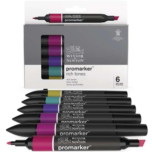Winsor & Newton 6 Promarker Sets 3 Winsor & Newton 6 Promarker Sets