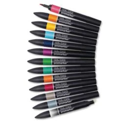 Winsor & Newton | Promarker™ Sets — 12 Markers -Copic Shop Winsor26amp3BNewton7CPromarkerE284A2SetsE2809412markers 2