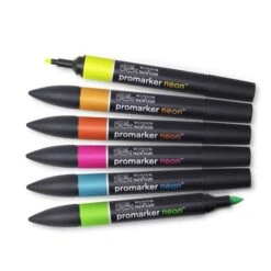 Winsor & Newton BrushMarker Fluorescent Set -Copic Shop Winsor26amp3BNewtonBrushMarkerFluorescentSet 2