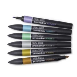 Winsor & Newton BrushMarker Metallic Set -Copic Shop Winsor26amp3BNewtonBrushMarkerMetallicSet 2