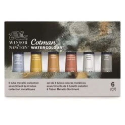 Winsor & Newton Cotman Metallic Watercolour Set -Copic Shop Winsor26amp3BNewtonCotmanMetallicWatercolourSet 3