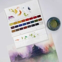 Winsor & Newton Cotman Studio Watercolour Set -Copic Shop Winsor26amp3BNewtonCotmanStudioWatercolourSet 3
