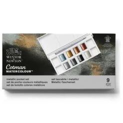 Winsor & Newton Cotman Watercolour Metallic Pocket Set 11 Winsor & Newton Cotman Watercolour Metallic Pocket Set -Copic Shop Winsor26amp3BNewtonCotmanWatercolourMetallicPocketSet 3
