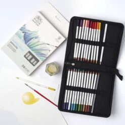 Winsor & Newton Studio Collection Watercolour Pencil Wallet -Copic Shop Winsor26amp3BNewtonStudioCollectionWatercolourPencilWallet 2