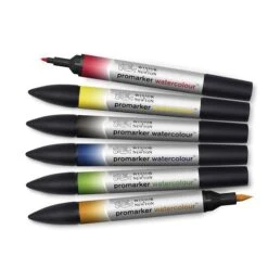 Winsor & Newton Watercolour Marker Sets -Copic Shop Winsor26amp3BNewtonWatercolourMarkerSets 2